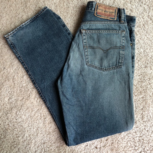 diesel button fly jeans